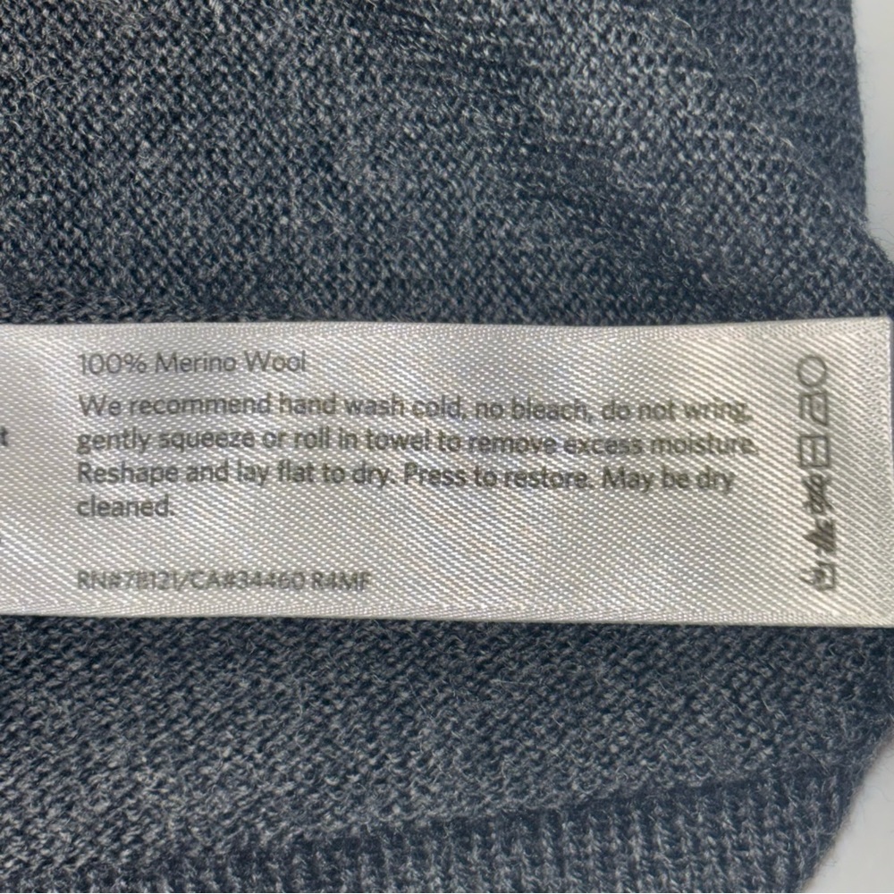 Eileen Fisher Italian Merino Wool Turtleneck Sweater - Picture 10 of 14